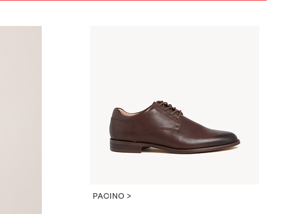 Shop Pacino Dress Shoe in Dark Coffee Leather