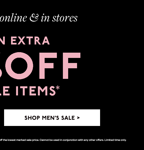 Shop Men's Sale