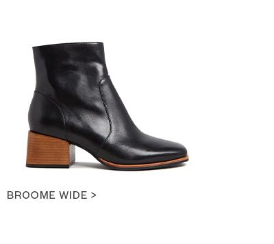 Explore Broomie Wide Ankle Boot