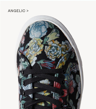 Shop Angelo Sneaker in Floral 