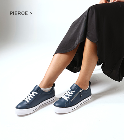 Shop Pierce Sneaker in Navy