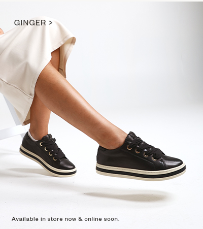 Shop Ginger Sneaker in Black 