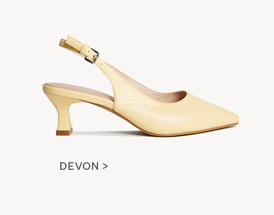 Shop Devon Slingback Kitten Heel