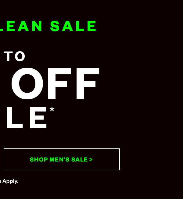 Shop Men's Sale 