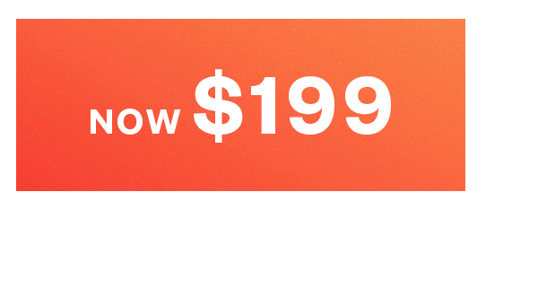 Black Friday | Hot Prices Now $199