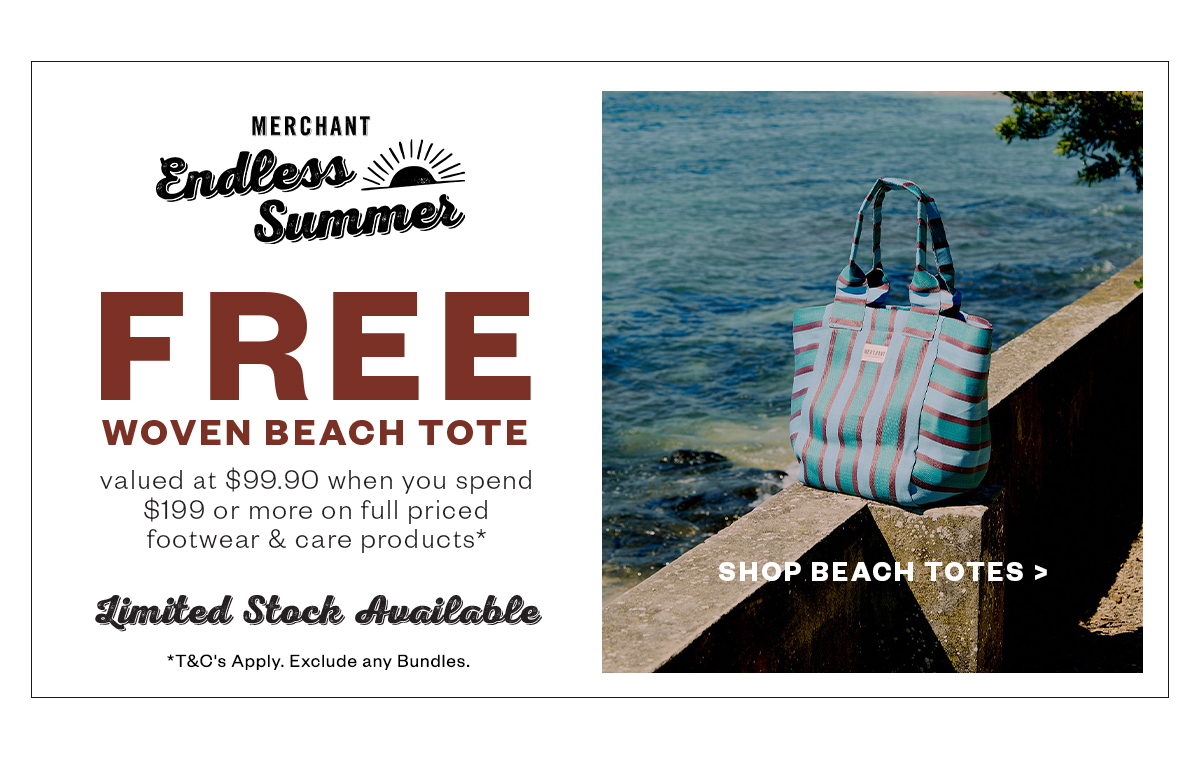 FREE Woven Beach Tote*