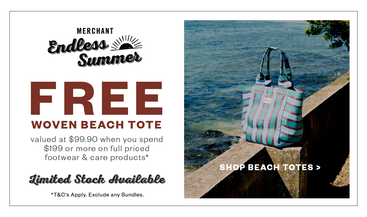 Free Woven Beach Tote 