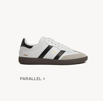 Parallel Sneaker - White/Grey/Black Leather