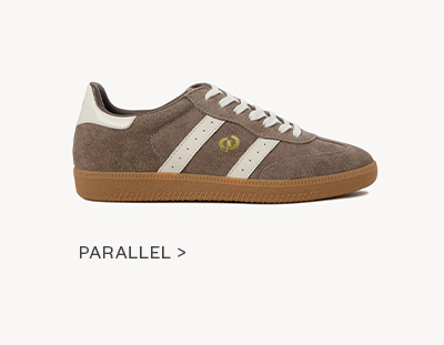 Parallel Sneaker -Walnut Brown Suede/Ivory Leather