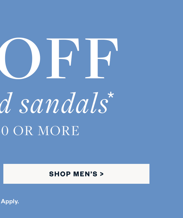 Shop Men's Sandals 