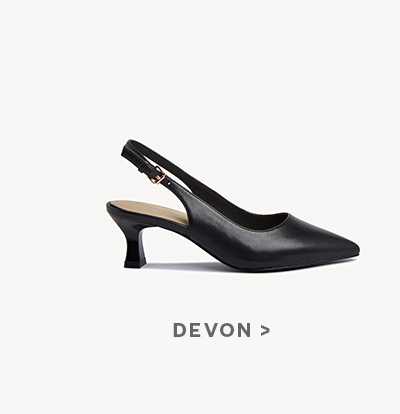 Devon Slingback Kitten Heel