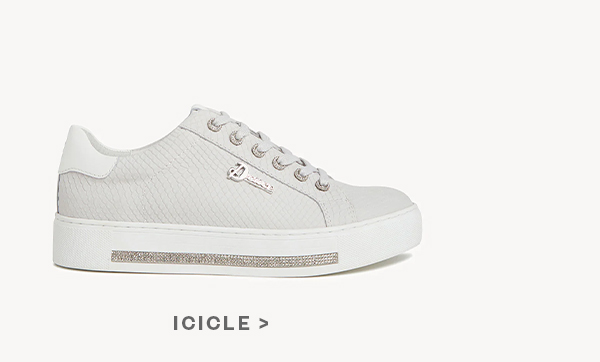 Icicle Sneaker -  Light Grey