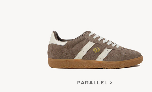 Parallel Sneaker -  Walnut Brown Suede/Ivory Leather