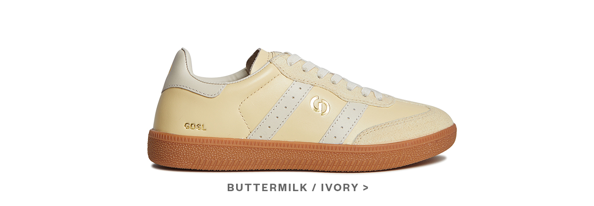  Buttermilk /Ivory Leather