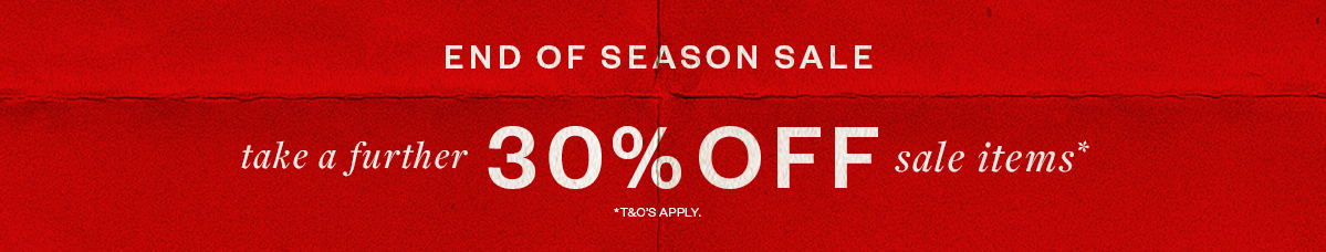 Take A Further 30% Off Sale
