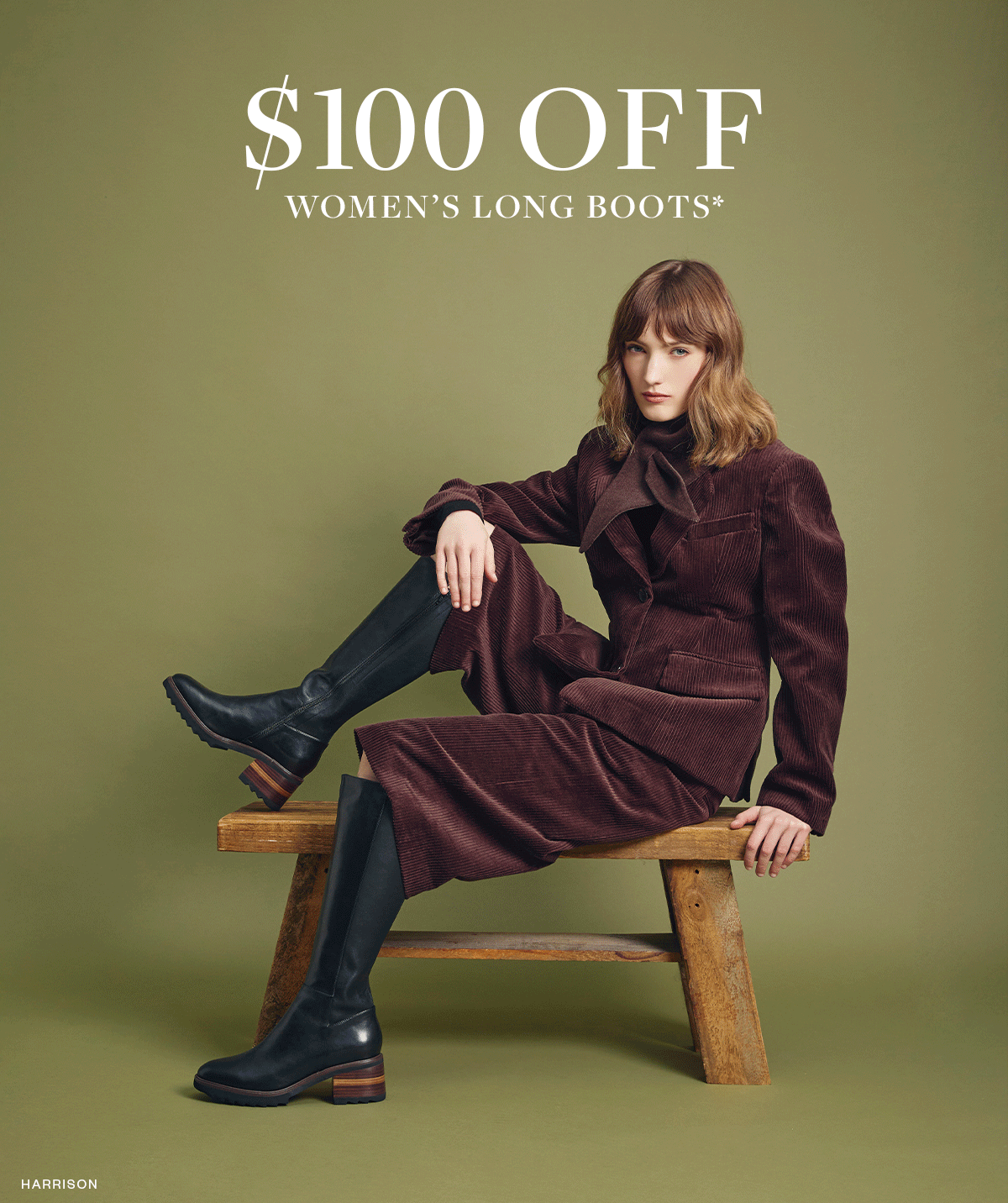 Up to $100 off boots*