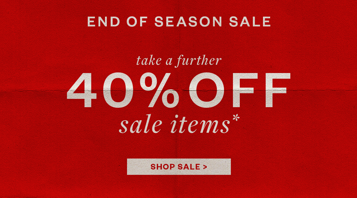 Extra 40% Off Sale 