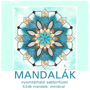 Mandalák - nyomtatható mandalás színező