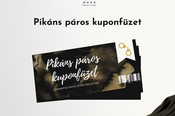 Pikáns páros kuponfüzet/kupongyűjtemény pároknak