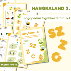 Hangkaland 2. - SZ, Z, C hangok hallási és motoros differenciálása