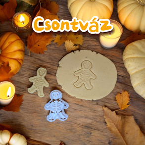 Csontváz sütikiszúró