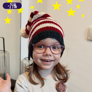  Manósapka, piros-fehér-zöld 