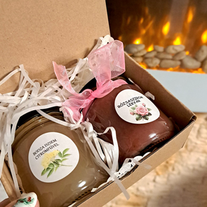 Gasztro-lekváros ajándék doboz