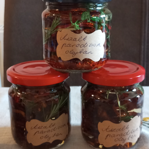 Aszalt paradicsom olívaolajban 