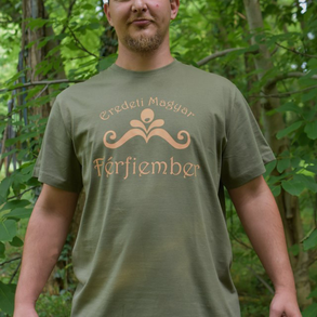 "Eredeti Magyar Férfiember" kekizöld