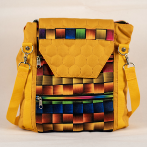 Variálható válltáska, hátizsák, több zsebes, kompakt