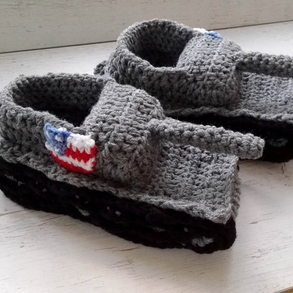 Tank papucs -amerikai zászló