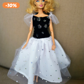 Barbie alkalmi babaruha 