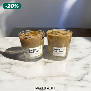 Vaniliás Jeges Kávé Gyertya