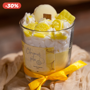 Citromos pite illatgyertya