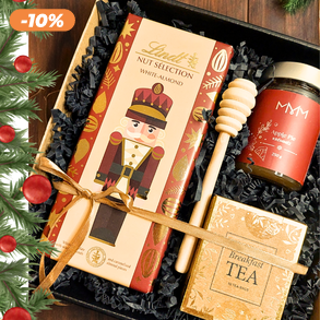 Diótörő- mézzel és teával