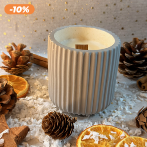 Csokoládé illatú gyertya szójaviaszból