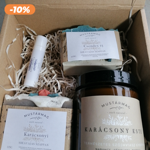 Karácsonyi szappan ajándékcsomag