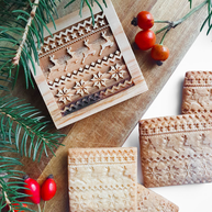 Csúnya pulcsi - Karácsonyi mézeskalács kekszpecsét