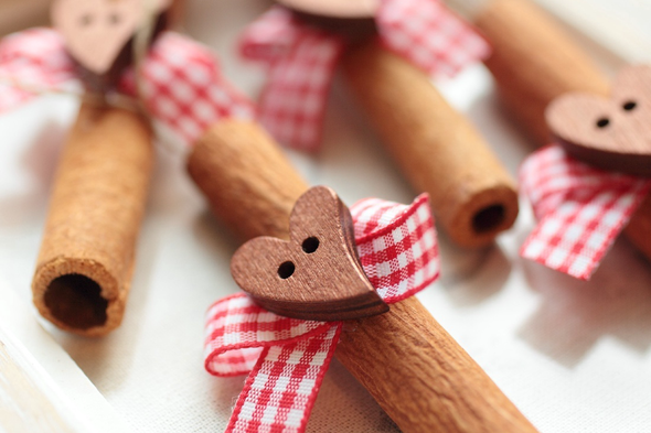 Karácsonyi fahéj díszek