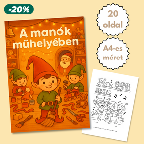 Karácsonyi színező letölthető azonnal nyomtatható