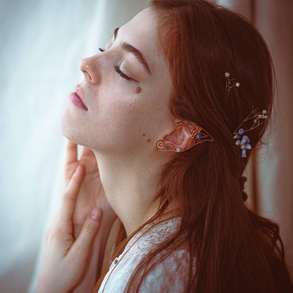 BeEql Celeste tünde fül ékszer