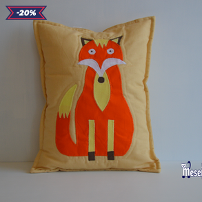 Rudi a róka Puha alvópajtás - Gyermek kispárna