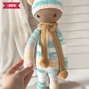 Buborék a tündéri macilány / horgolt - amigurumi