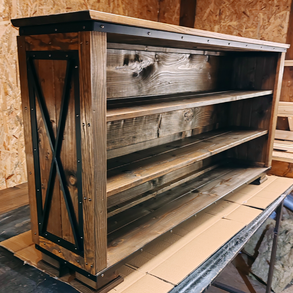 Nagyméretű Rusztikus polc