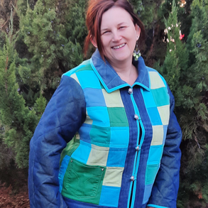 Erka -Kabátmesék: Kék-zöld farmerek 42/44-es méret