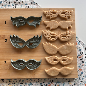 Farsangi maszk sütikiszúrók 