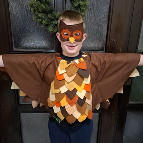 Bagoly jelmez 4-7 éveseknek