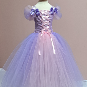 Aranyhaj hercegnő tüllruha – mesés jelmez kislányoknak