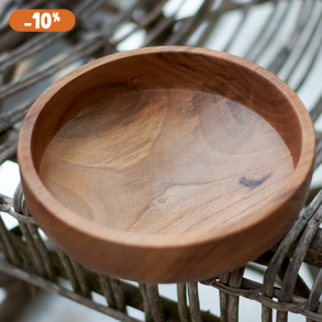 Diófafa tál - több méretben