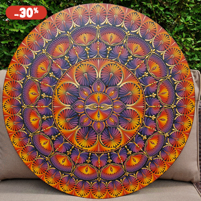 60 cm-es Sunset mandala 